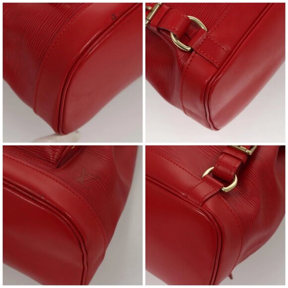 LOUIS VUITTON Epi Montsouris MM Backpack Monaco 700th Red LV Auth BD973AV - Picture 14 of 16